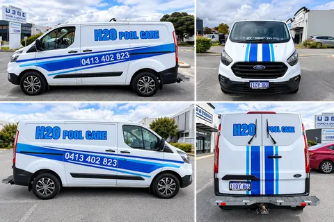 H2O Pool Care · Vehicle graphics