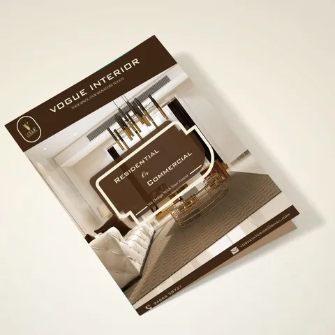 Vogue Interior · Residential & commercial flyer